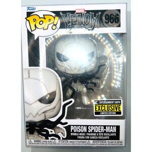 Funko Pop Marvel Venom Poison Spider-Man 966 Entertainment Bobble-Head Figure
